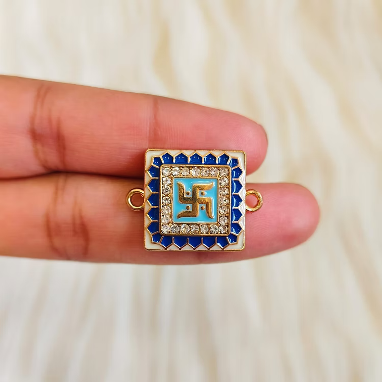 Swastik Rakhi Charm