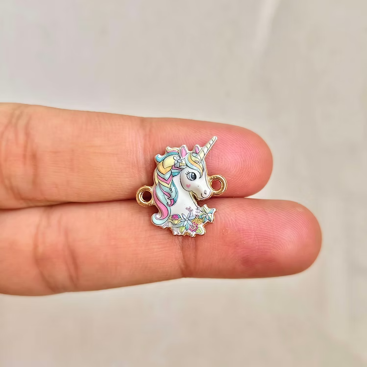 Unicorn 3D Rakhi Charm