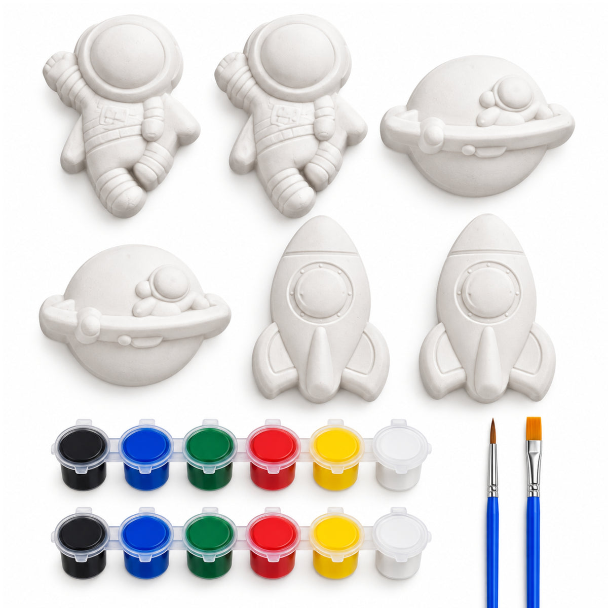 Astronaut & Space 6 Pcs (ID1132)