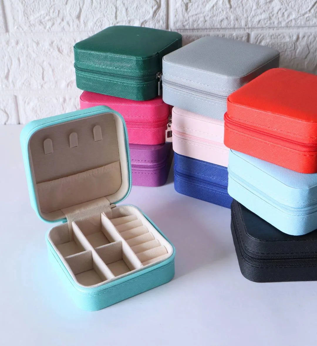 Mini Travel Jewelry Organizer Box