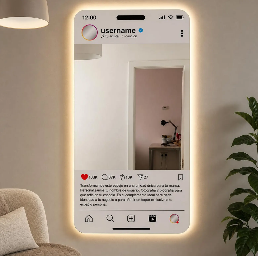 Insta Themed Frames & Mirrors