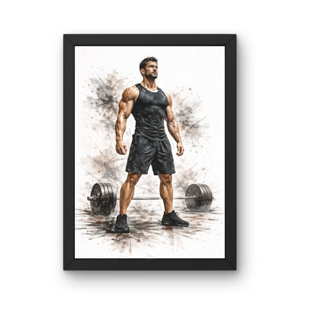 GYM-A-043 Gym Wall Decor Frame