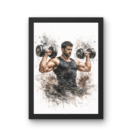GYM-A-044 Gym Wall Decor Frame