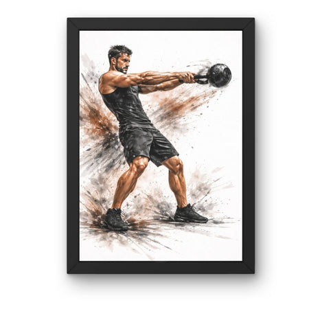 GYM-A-045 Gym Wall Decor Frame