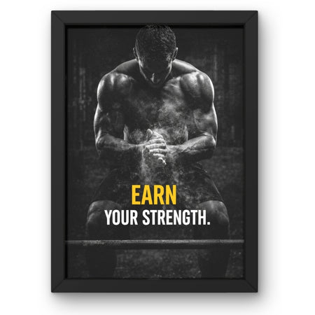 GYM-A-017 Gym Wall Decor Frame