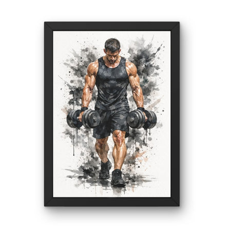 GYM-A-048 Gym Wall Decor Frame