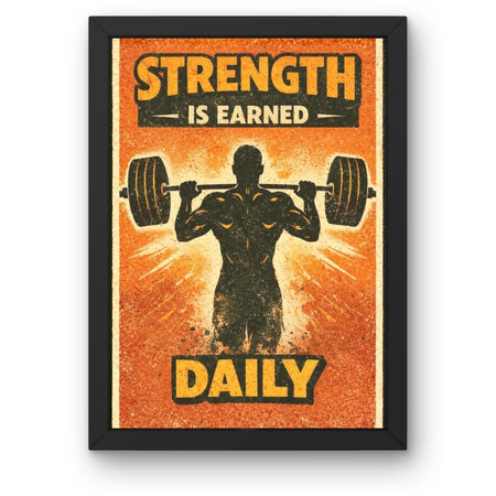 GYM-A-002 Gym Wall Decor Frame