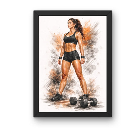 GYM-A-051 Gym Wall Decor Frame