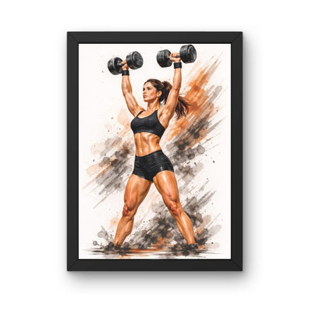 GYM-A-052 Gym Wall Decor Frame