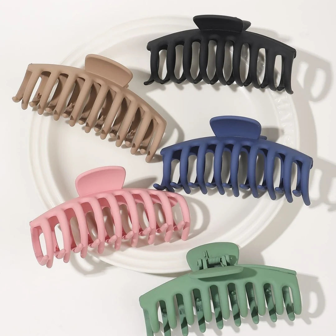 4 Pcs Jaw claw    – Premium Hair Clutcher Mixed Colors