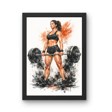 GYM-A-054 Gym Wall Decor Frame