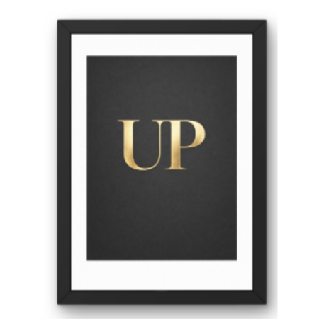 SAL-A-024 Salon Wall Decor A4 Frame | Modern Beauty Parlour & Hair Studio Wall Art with Black Wooden Frame