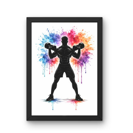 GYM-A-058 Gym Wall Decor Frame