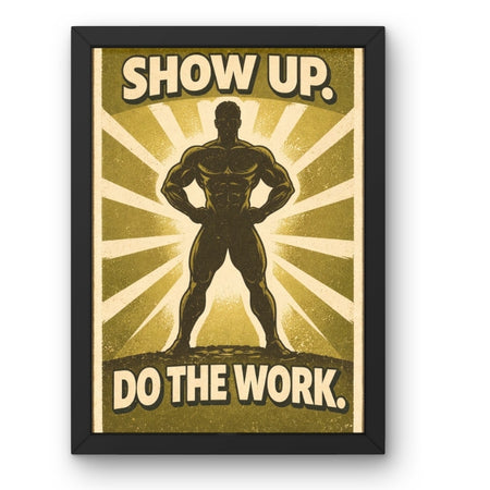 GYM-A-003 Gym Wall Decor Frame