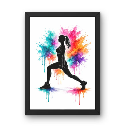 GYM-A-061 Gym Wall Decor Frame