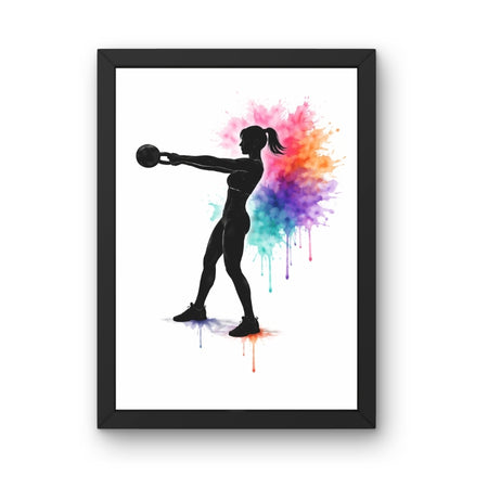 GYM-A-063 Gym Wall Decor Frame
