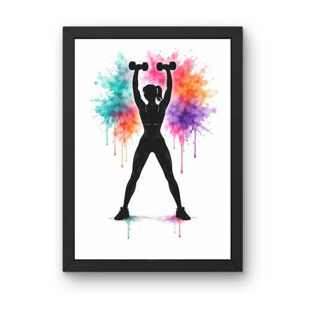 GYM-A-064 Gym Wall Decor Frame