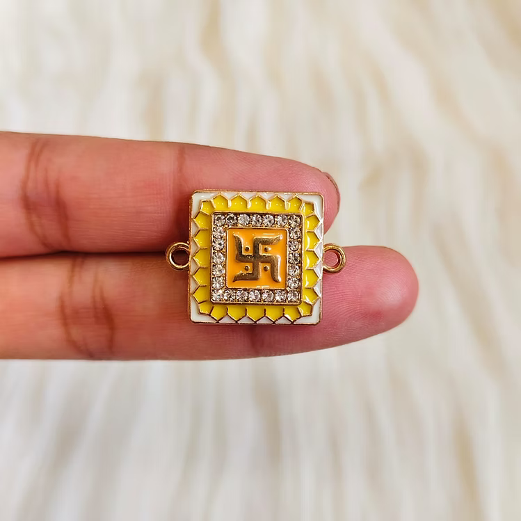 Swastik Rakhi Charm