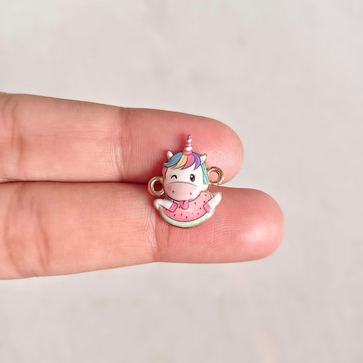 Unicorn 3D Rakhi Charm