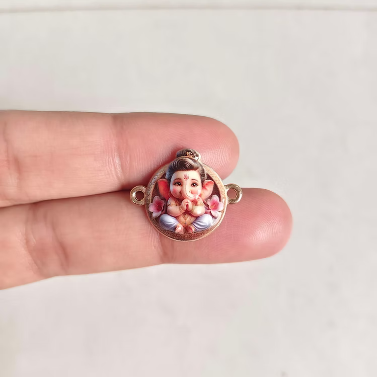 Ganesha 3D Rakhi Charms