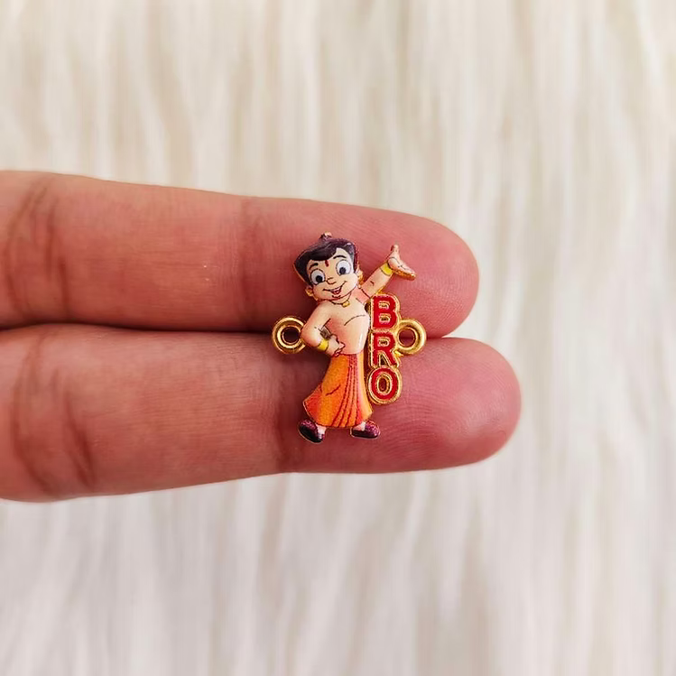 Chhota Bheem BRO 3D Rakhi Charms