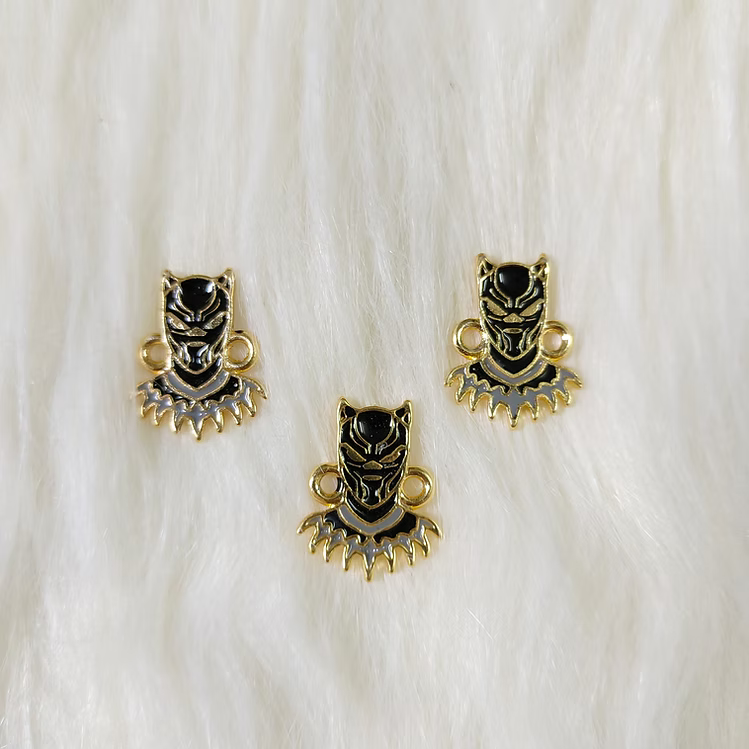 Black Panther Rakhi Charms