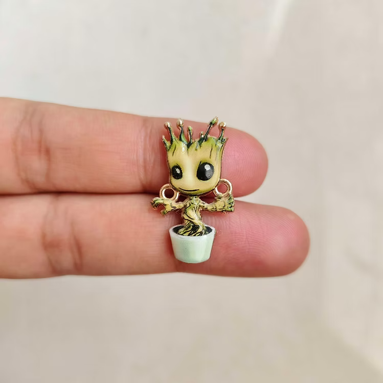 Groot 3D Rakhi Charm
