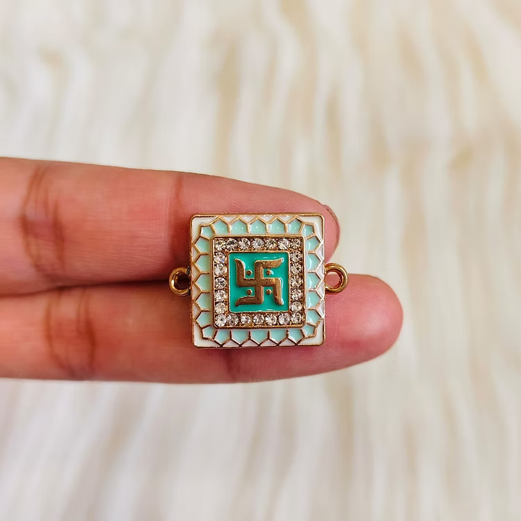 Swastik Rakhi Charm