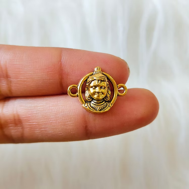 Antique Finish Pass-Through Rakhi Charms