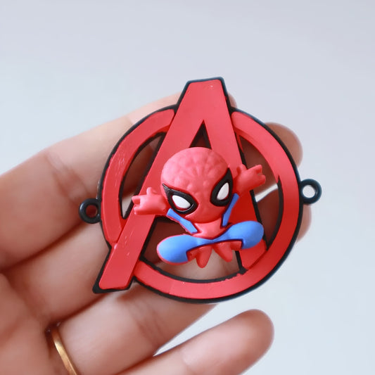 Spiderman Silicon Spinner Rakhi Charm
