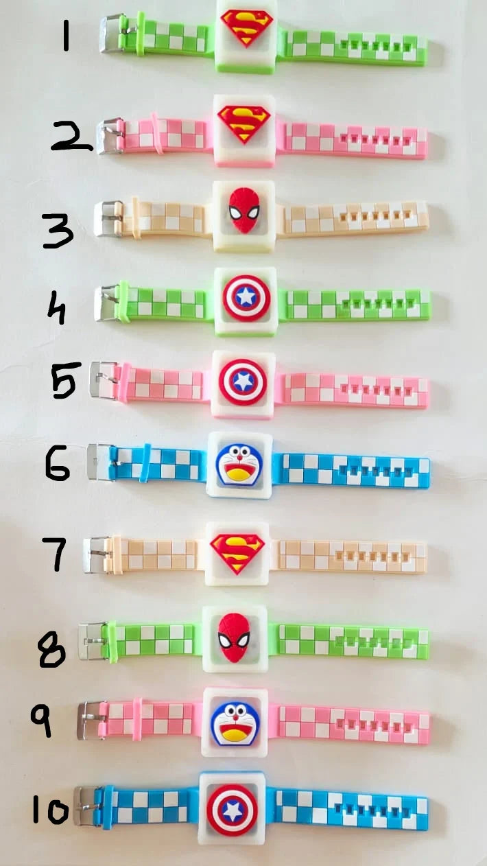 Kids Cartoon Light Band Rakhi Bracelet