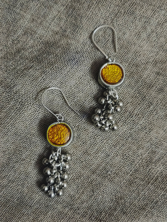 Kundan resin earrings 3441