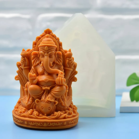 3D Lord Ganesha Mold (Big)| WCM893