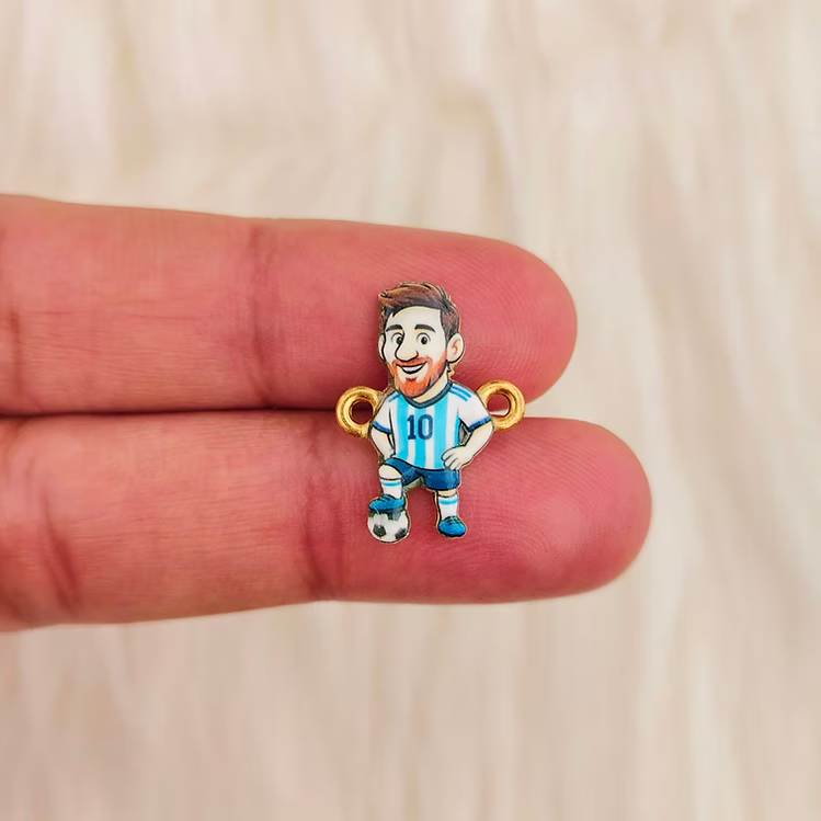 Lionel Messi Footballer 3D Rakhi Charm