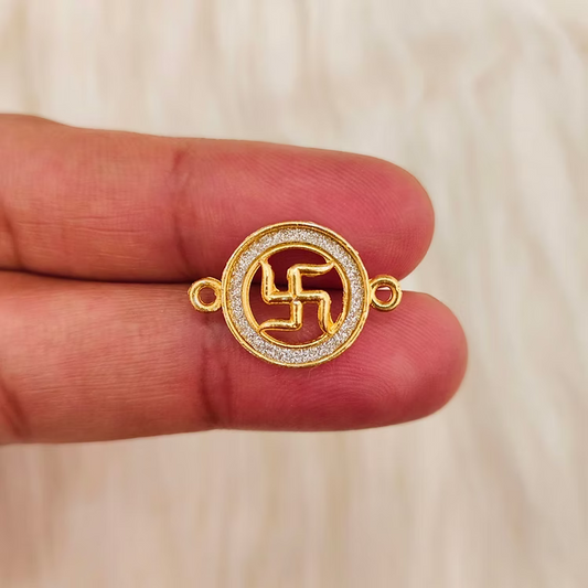 Swastik Rakhi Charm