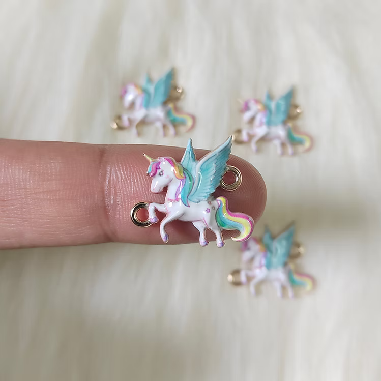 Unicorn 3D Rakhi Charm