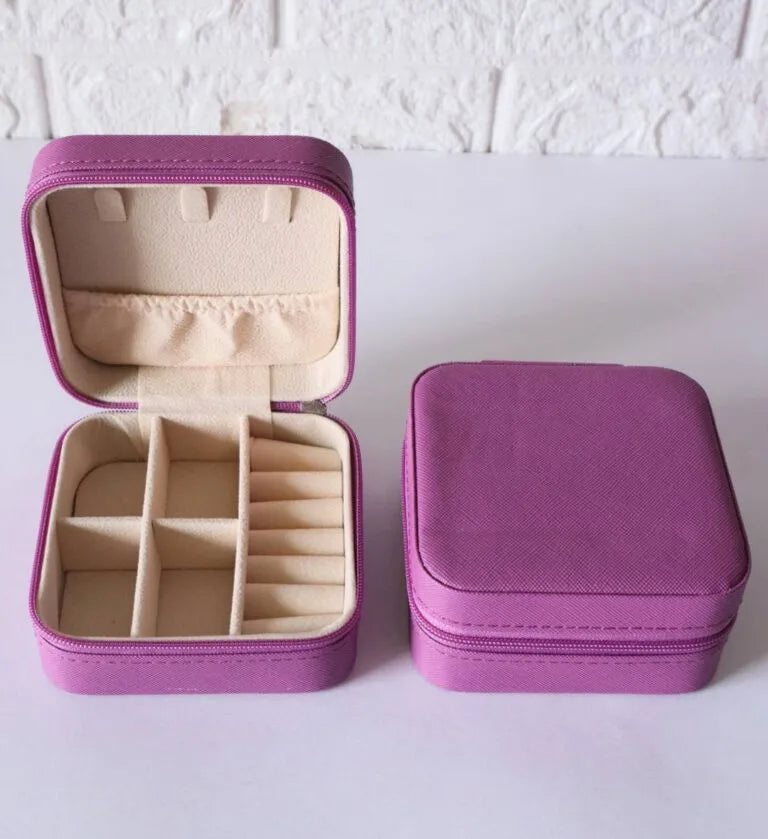 Mini Travel Jewelry Organizer Box
