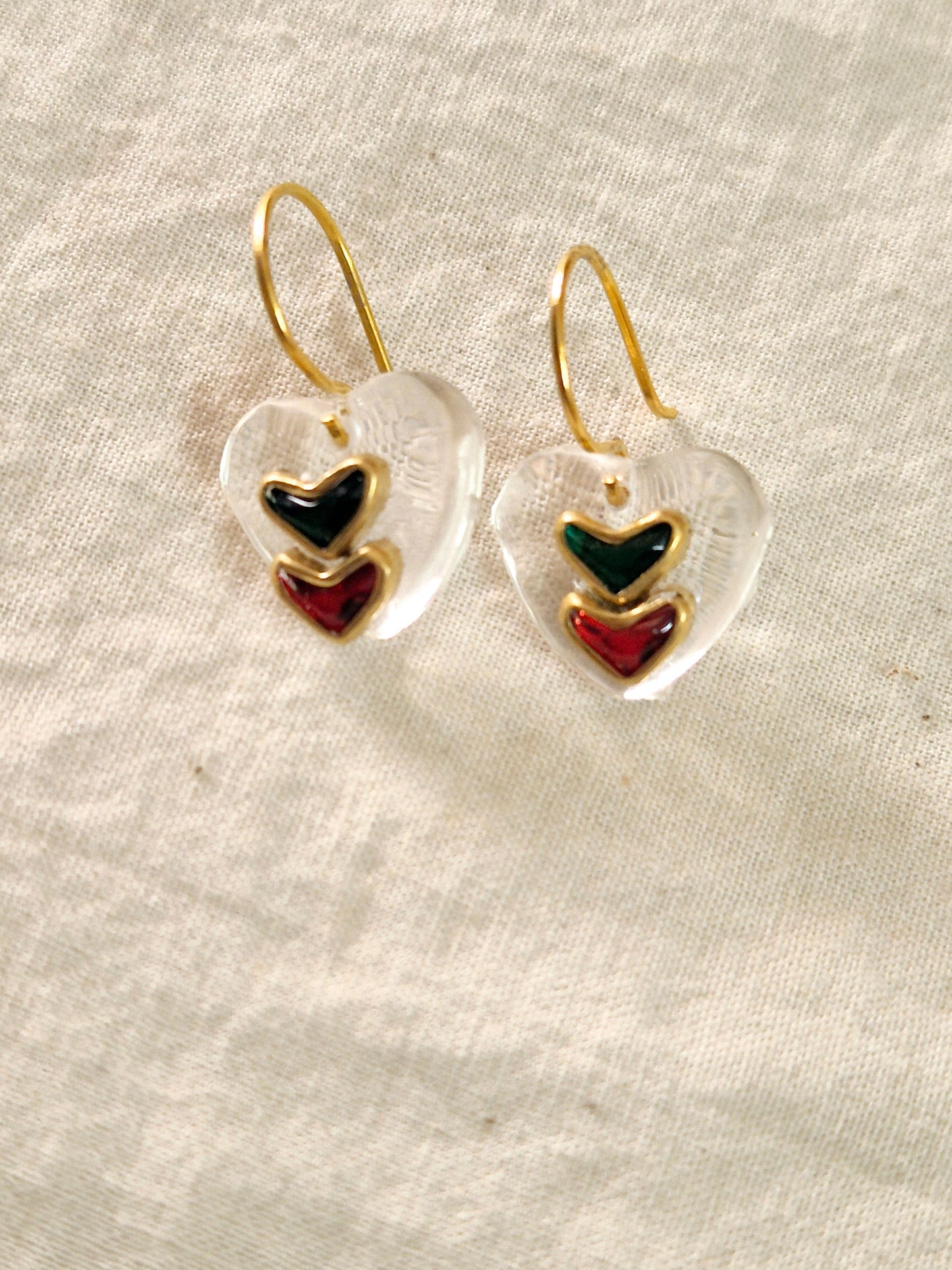 Kundan resin earrings 7787